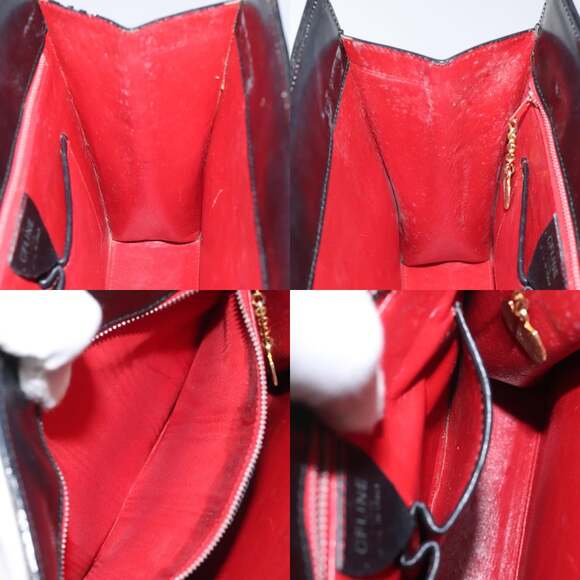 CELINE Shoulder Bag Leather Multicolor - Picture 12 of 13